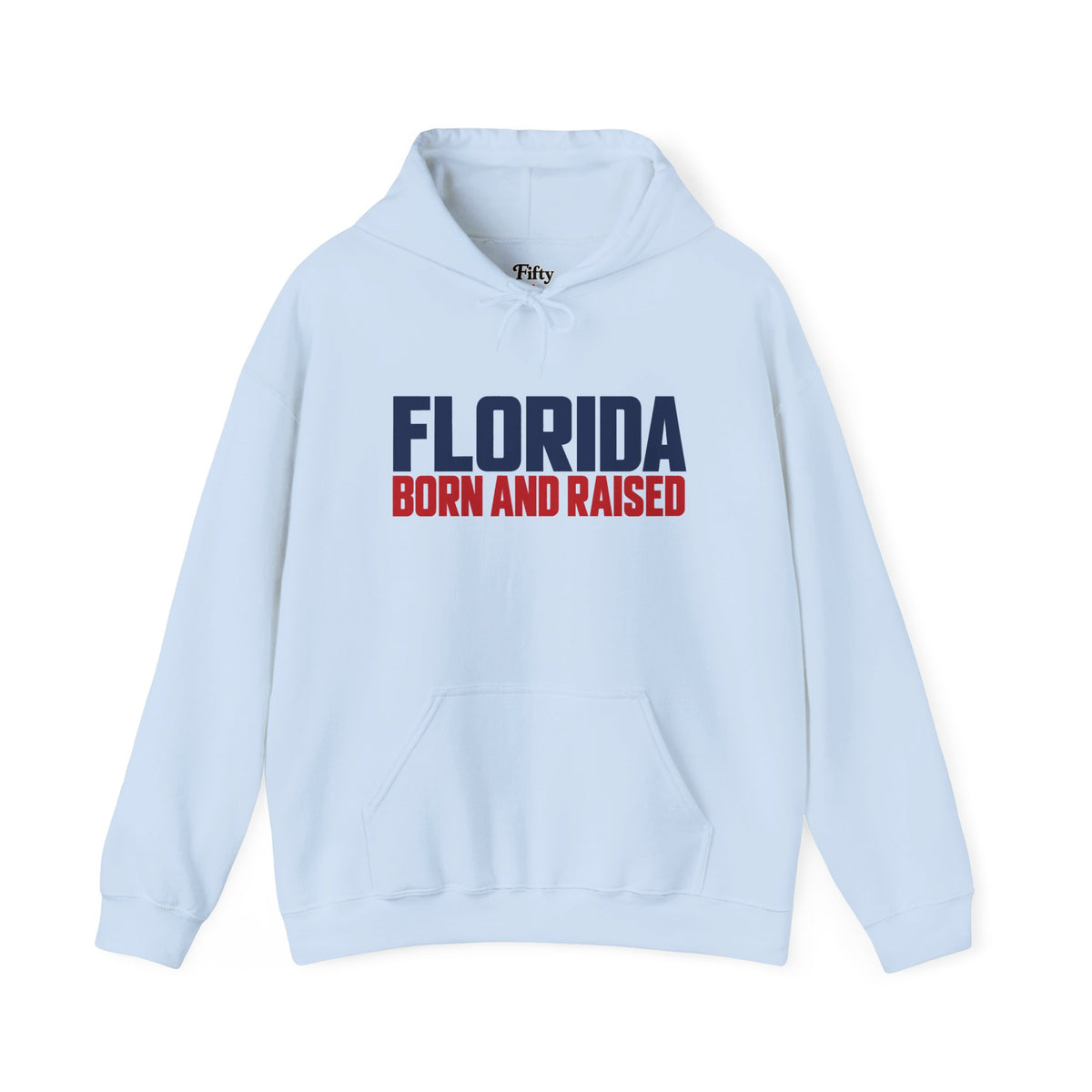 Florida Born and Raised Minimal Luxury Unisex Hoodie Graphic