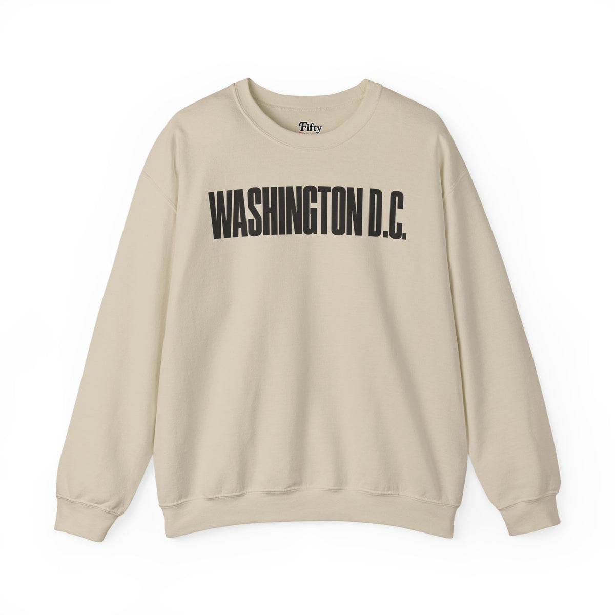 Washington DC Unisex Crewneck Sweatshirt State Name Graphic