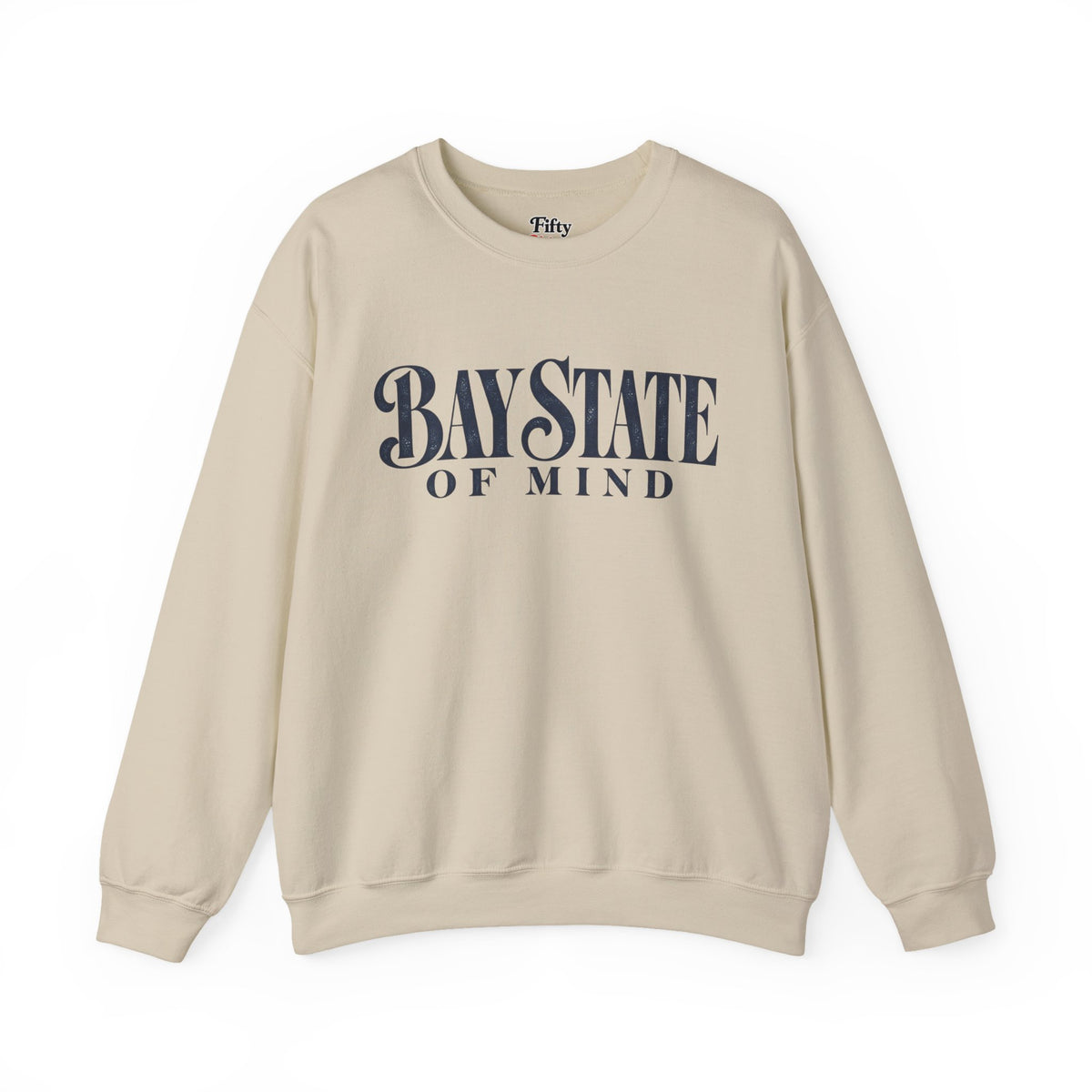Massachusetts Bay State Unisex Crewneck Sweatshirt State Name Graphic