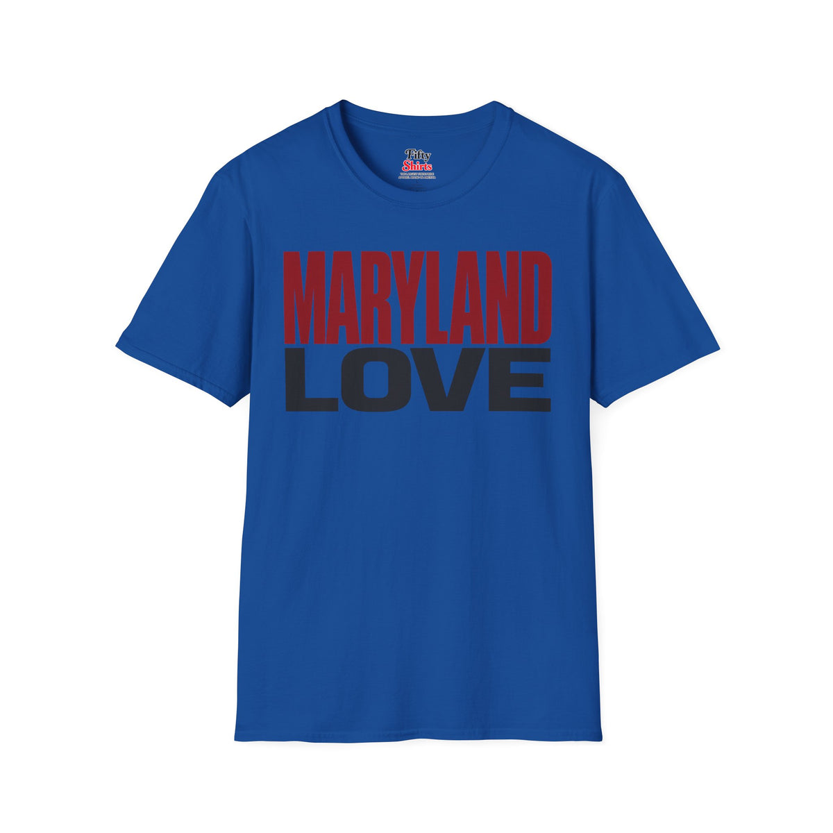 Maryland Love Unisex Softstyle T Shirt State Name Graphic Tee