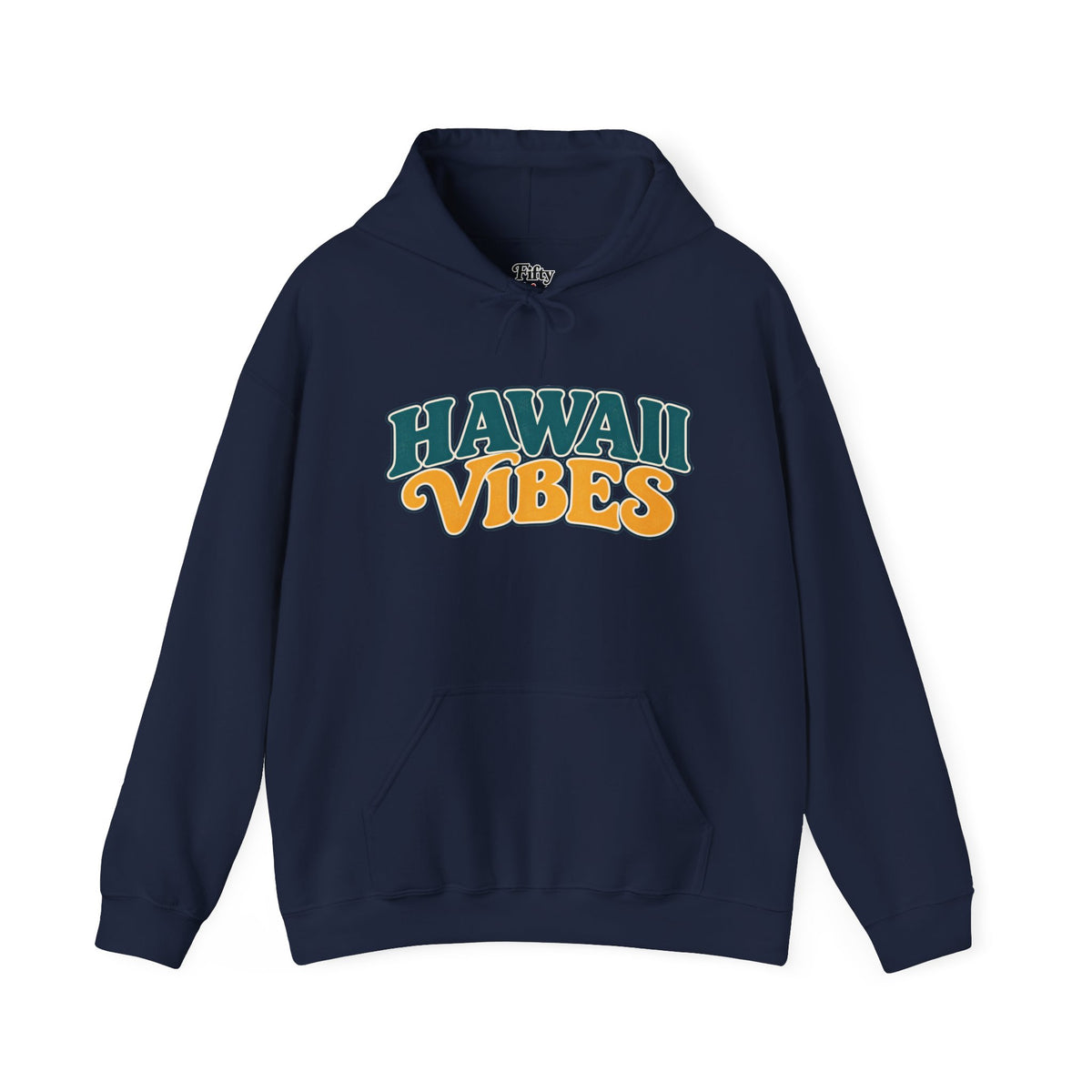 Hawaii Vibes Unisex Hoodie State Name Graphic