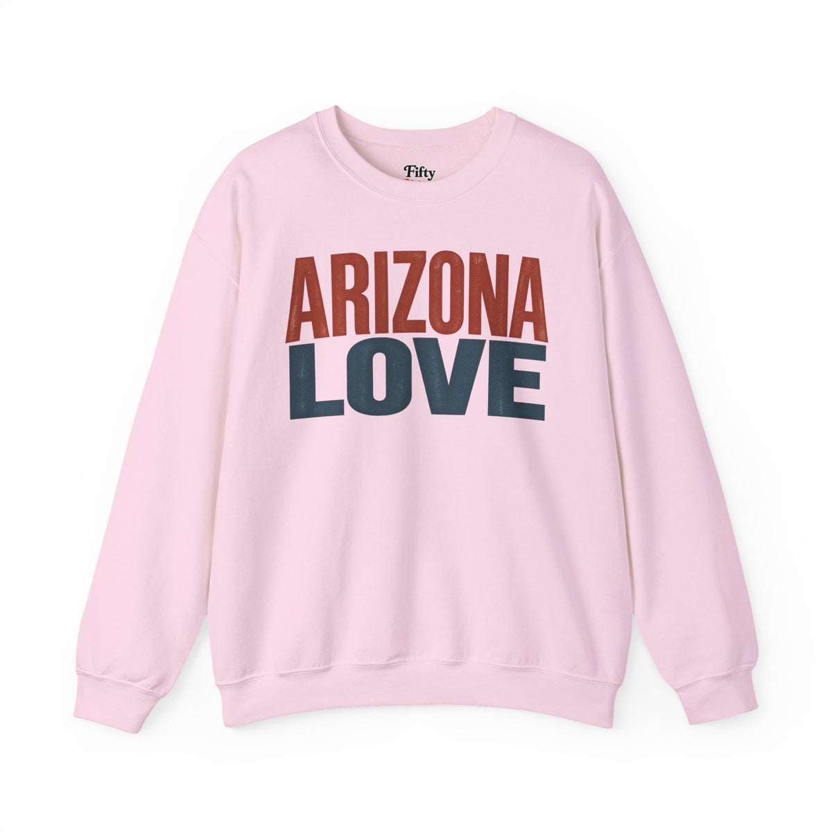 Arizona Love Unisex Crewneck Sweatshirt State Name Graphic