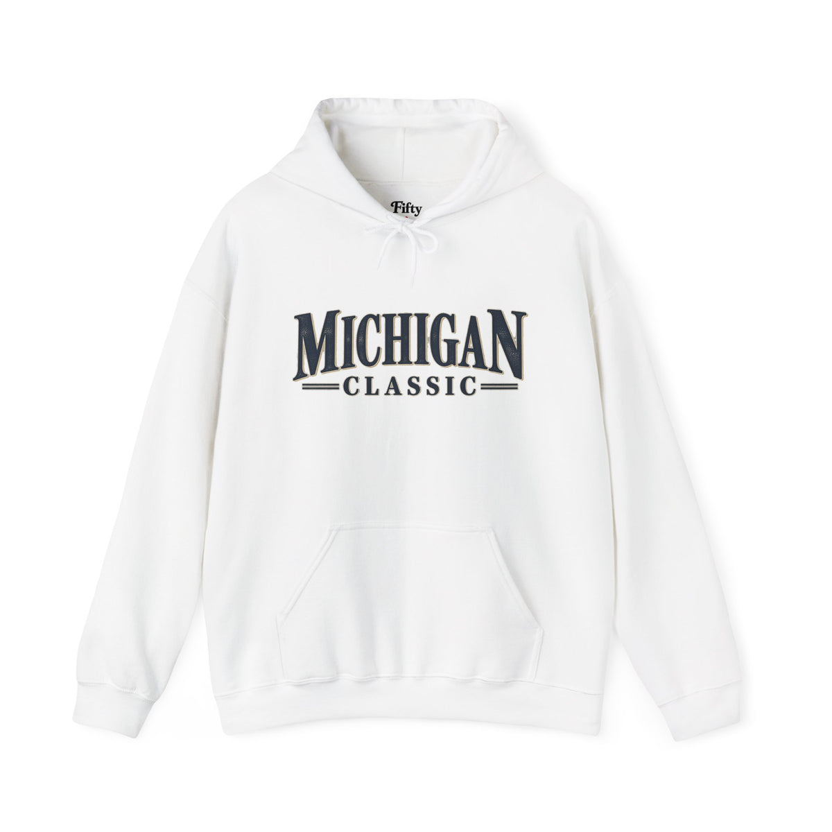 Michigan Classic Unisex Hoodie State Name Graphic
