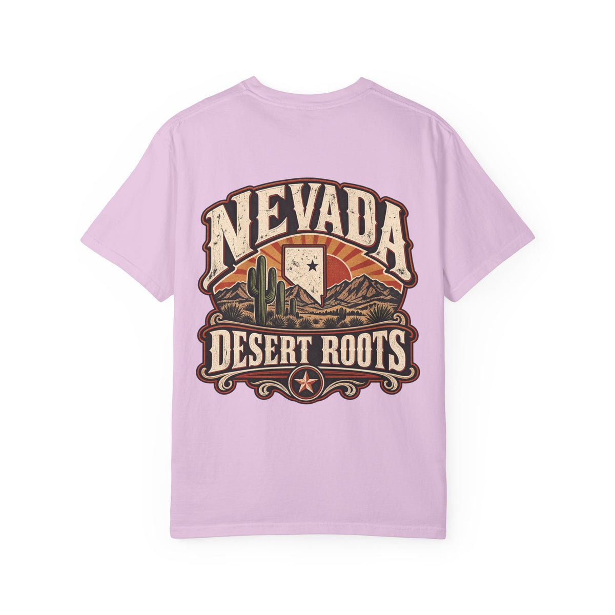 Nevada Desert Roots Unisex Comfort Color 1717 Streetwear Graphic Tee