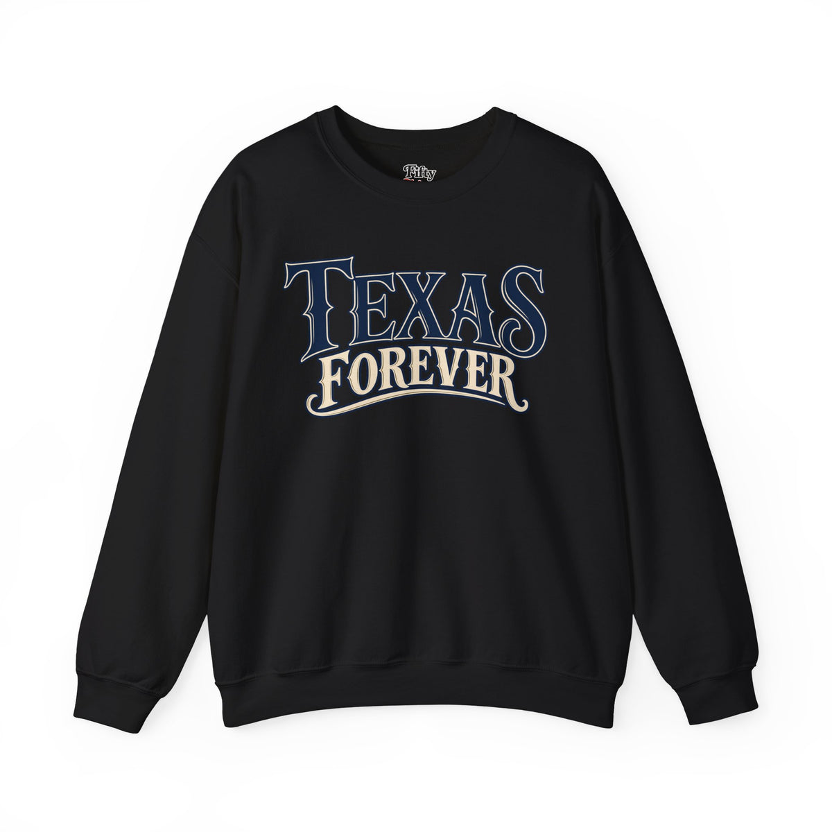 Texas Forever Unisex Crewneck Sweatshirt State Name Graphic