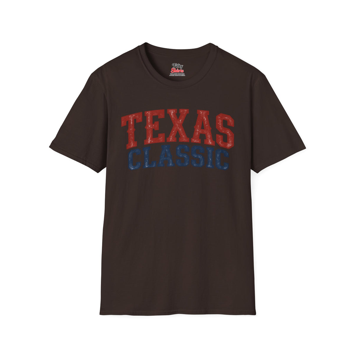 Texas Classic Unisex Softstyle T Shirt State Name Graphic Tee
