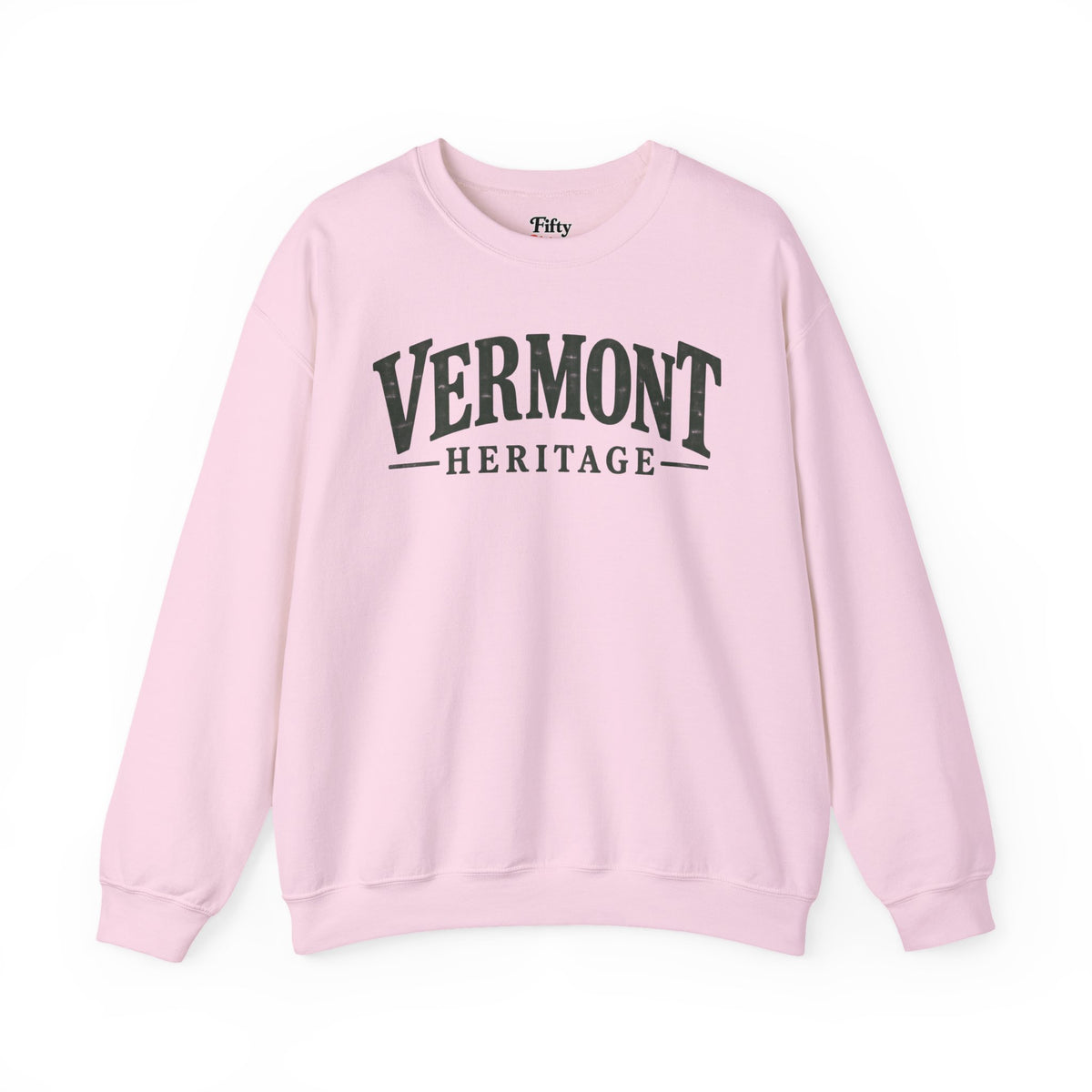 Vermont Heritage Unisex Crewneck Sweatshirt State Name Graphic