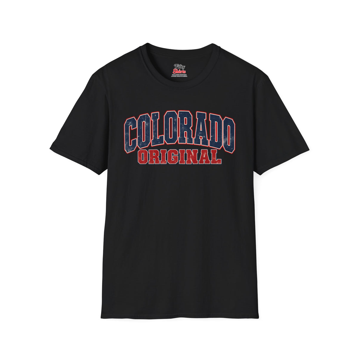 Colorado Original Unisex Softstyle T Shirt State Name Graphic Tee