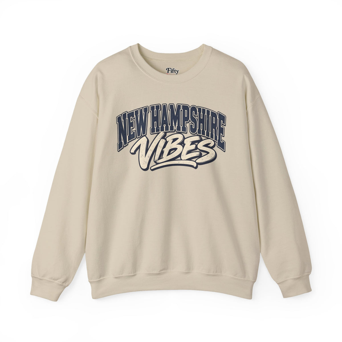 New Hampshire Vibes Unisex Crewneck Sweatshirt State Name Graphic