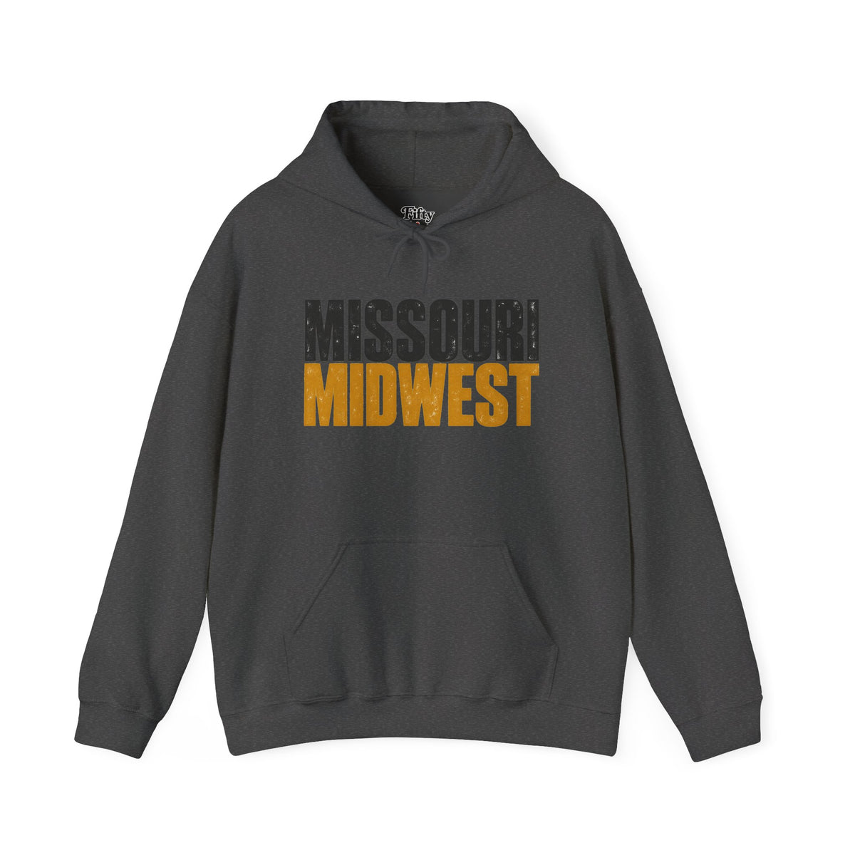 Missouri Midwest Unisex Hoodie State Name Graphic
