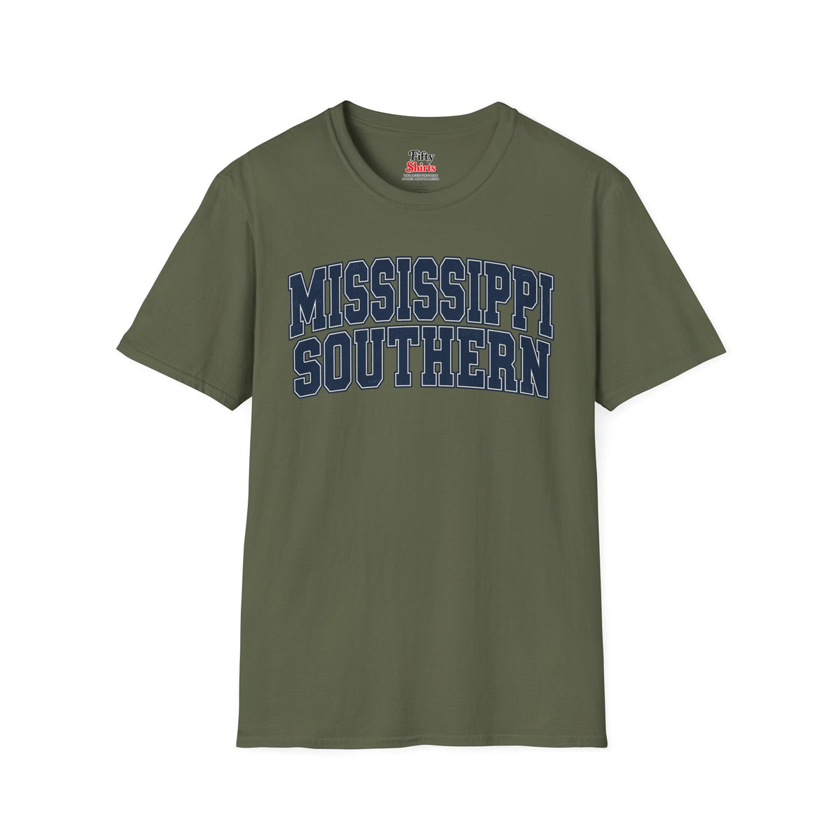 Mississippi Southern Unisex Softstyle T Shirt State Name Graphic Tee