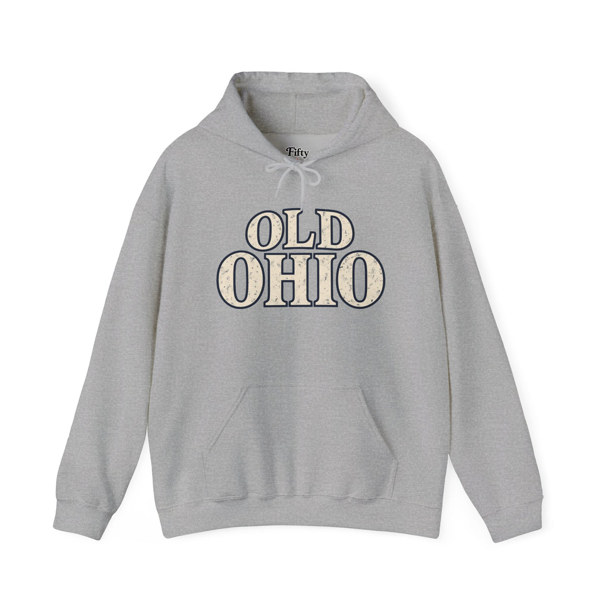 Old Ohio Unisex Hoodie State Name Graphic