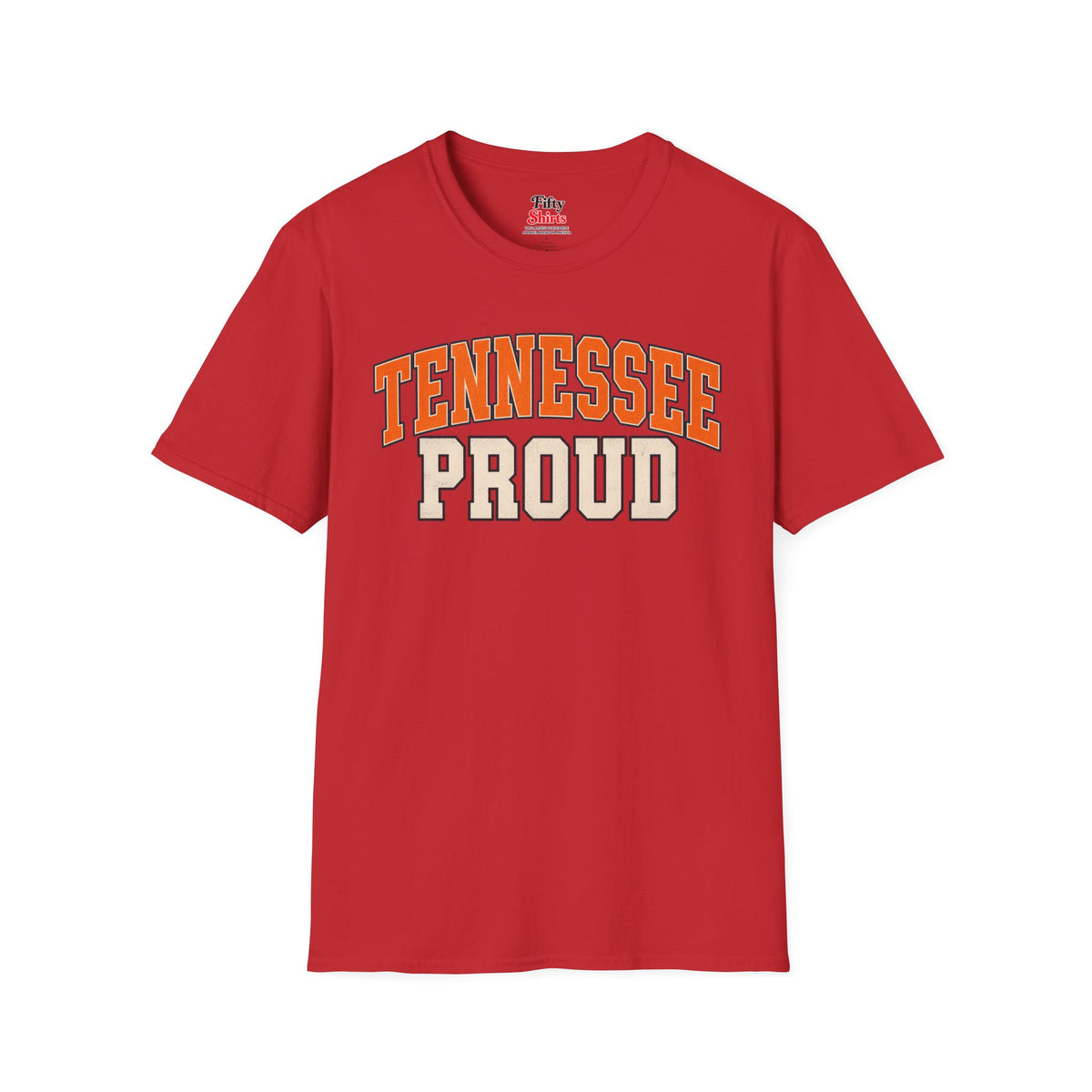 Tennessee Proud Unisex Softstyle T Shirt State Name Graphic Tee