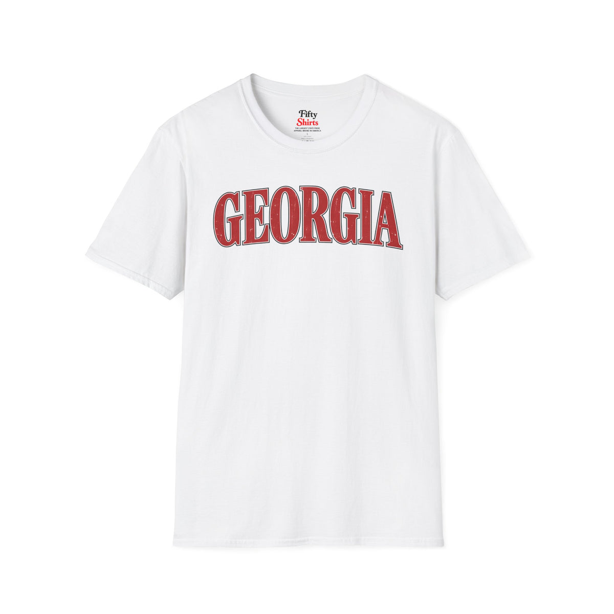 Georgia Unisex Softstyle T Shirt State Name Graphic Tee