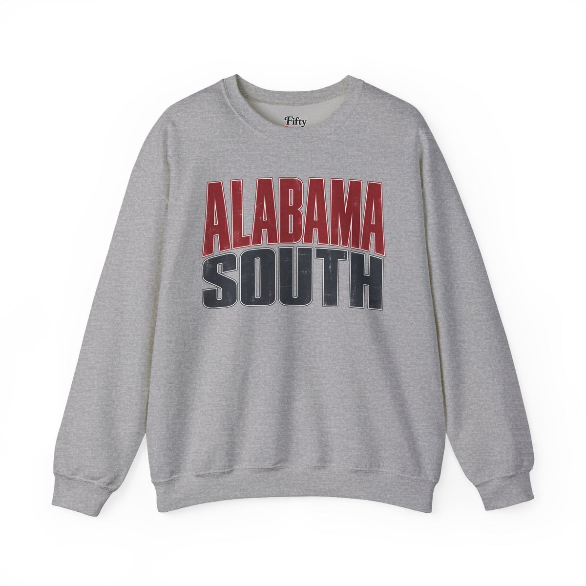 Alabama South Unisex Crewneck Sweatshirt State Name Graphic