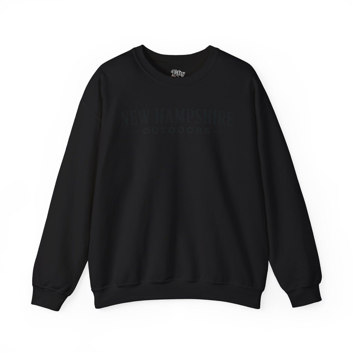 New Hampshire Outdoors Unisex Crewneck Sweatshirt State Name Graphic