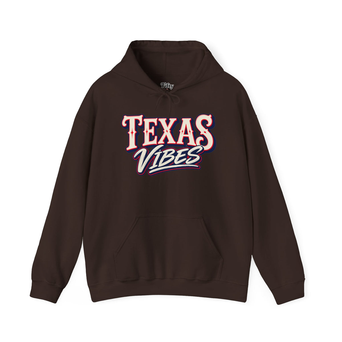 Texas Vibes Unisex Hoodie State Name Graphic