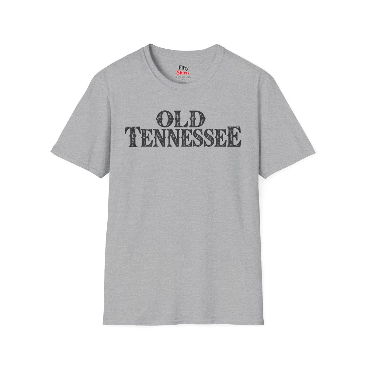 Old Tennessee Unisex Softstyle T Shirt State Name Graphic Tee