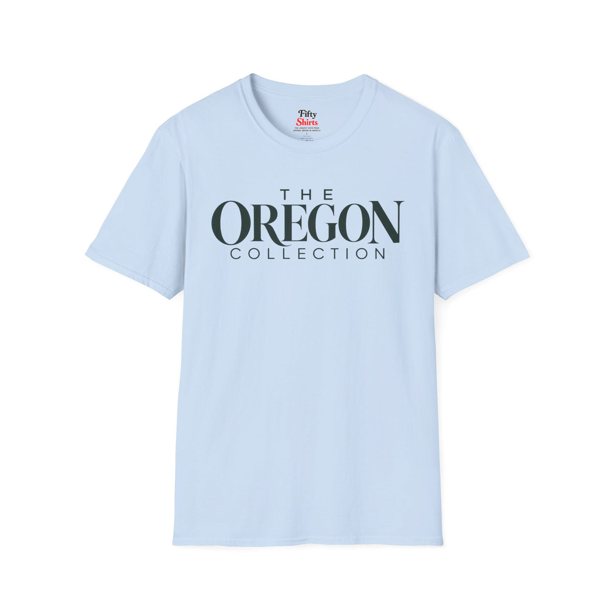The Oregon Collection Unisex Softstyle T Shirt State Name Graphic Tee