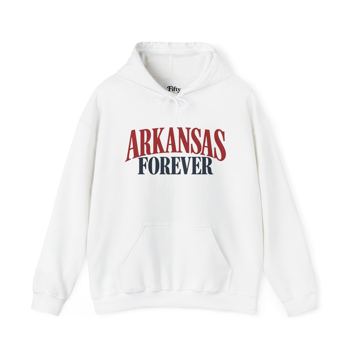 Arkansas Forever Unisex Hoodie State Name Graphic