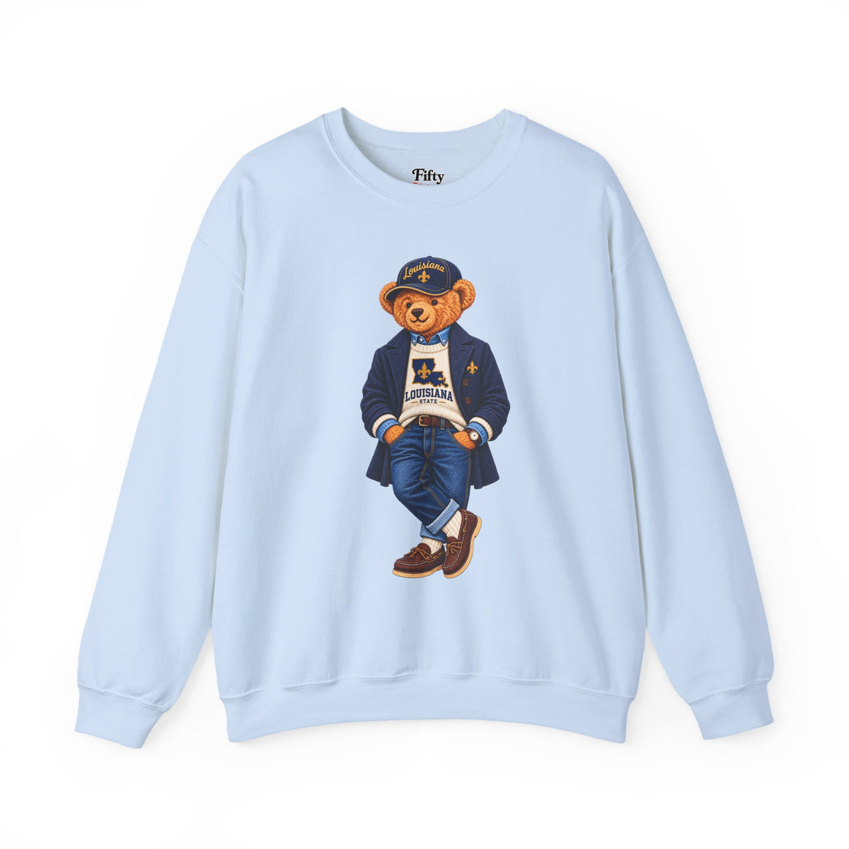 Louisiana- Game Day Teddy Bear Sweatshirt