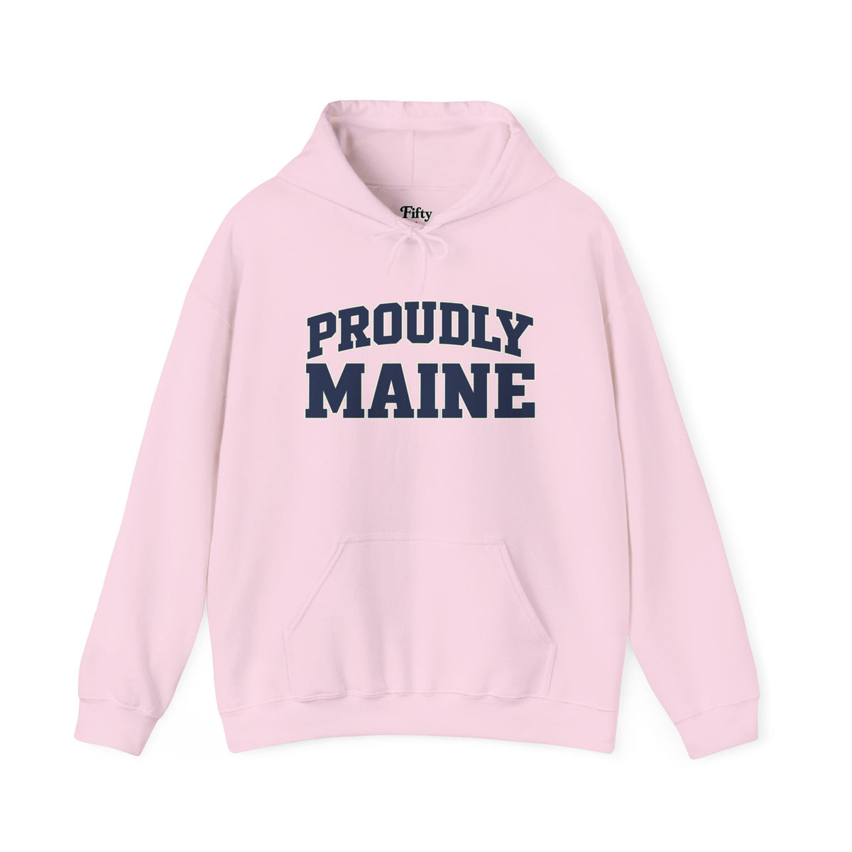 Proudly Maine Unisex Hoodie State Name Graphic