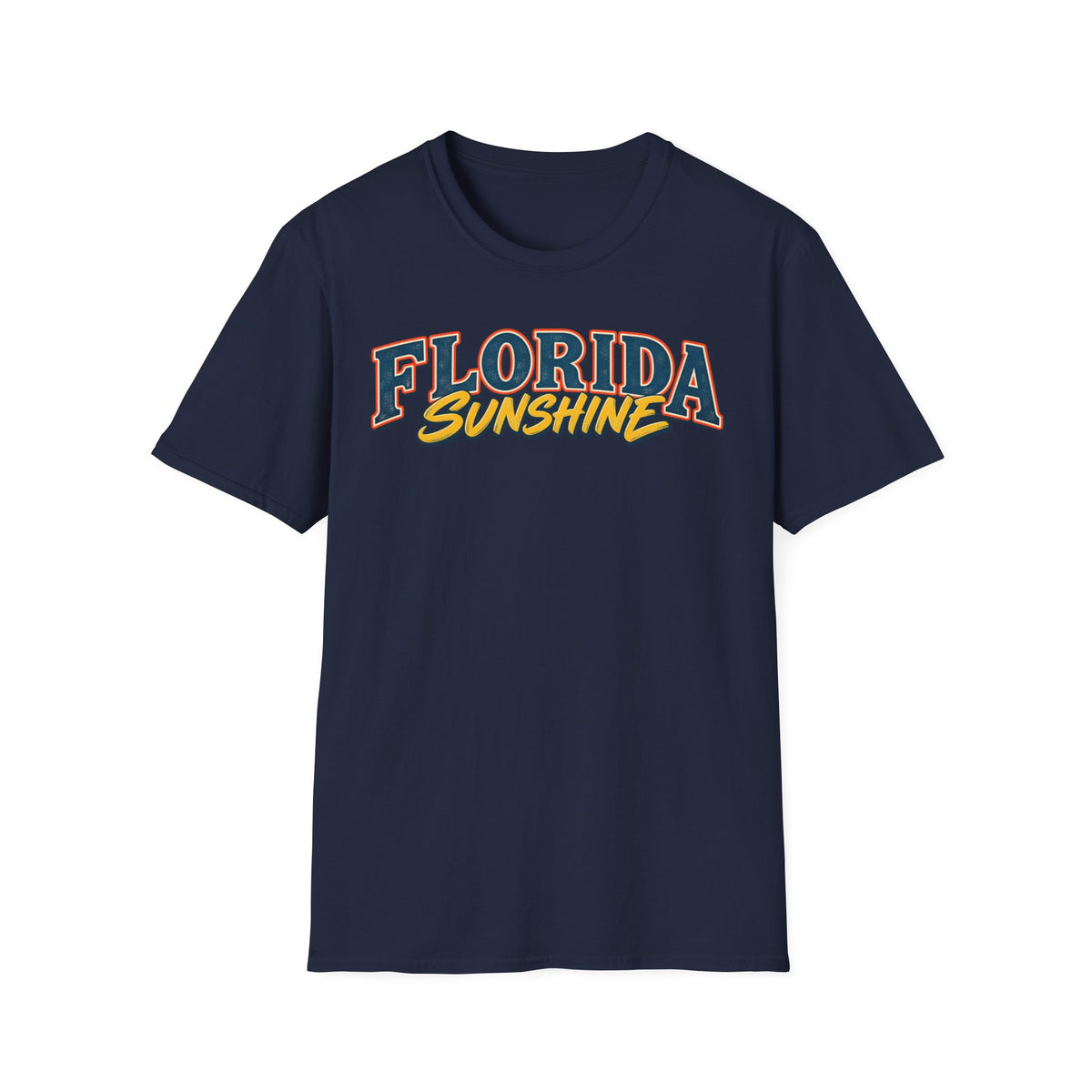 Florida Sunshine Unisex Softstyle T Shirt State Name Graphic Tee