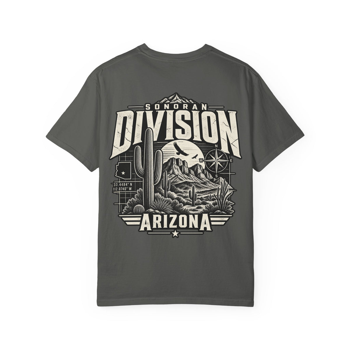 Arizona Sonoran Division Unisex Comfort Color 1717 Streetwear Graphic Tee