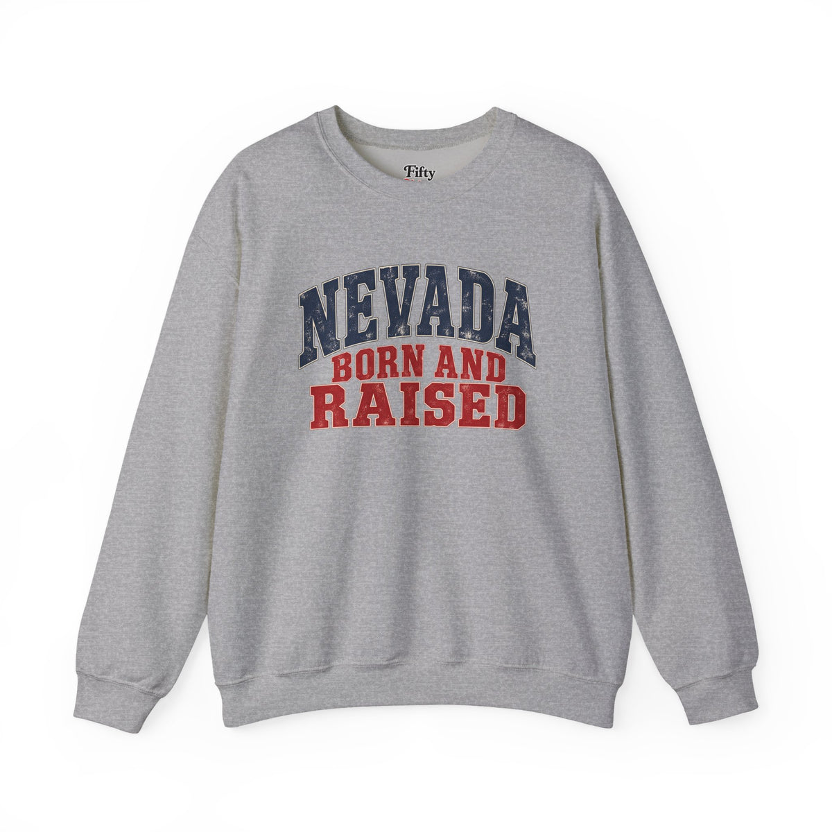 Nevada Born and Raised Desert Heritage Unisex Sweatshirt Graphic
