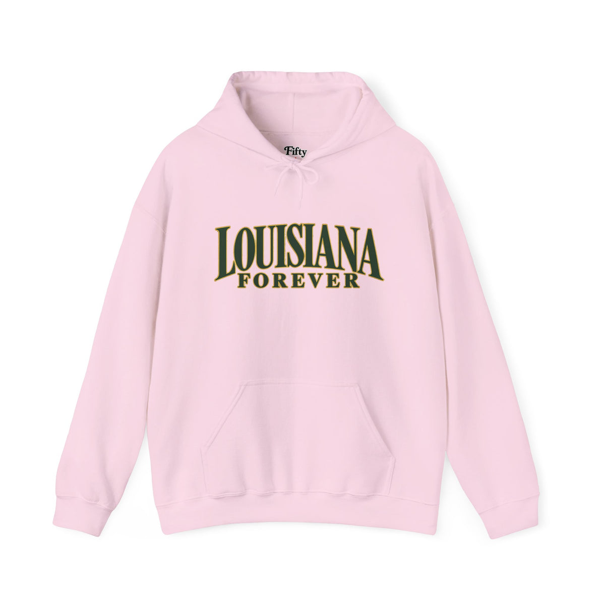 Louisiana Forever Unisex Hoodie State Name Graphic
