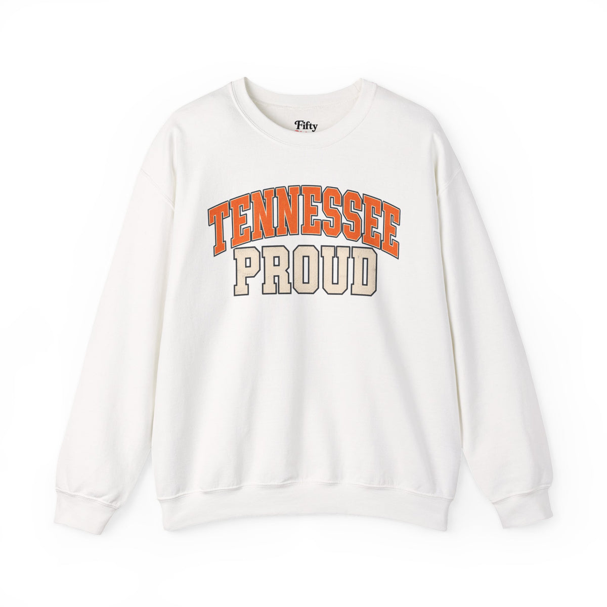 Tennessee Proud Unisex Crewneck Sweatshirt State Name Graphic