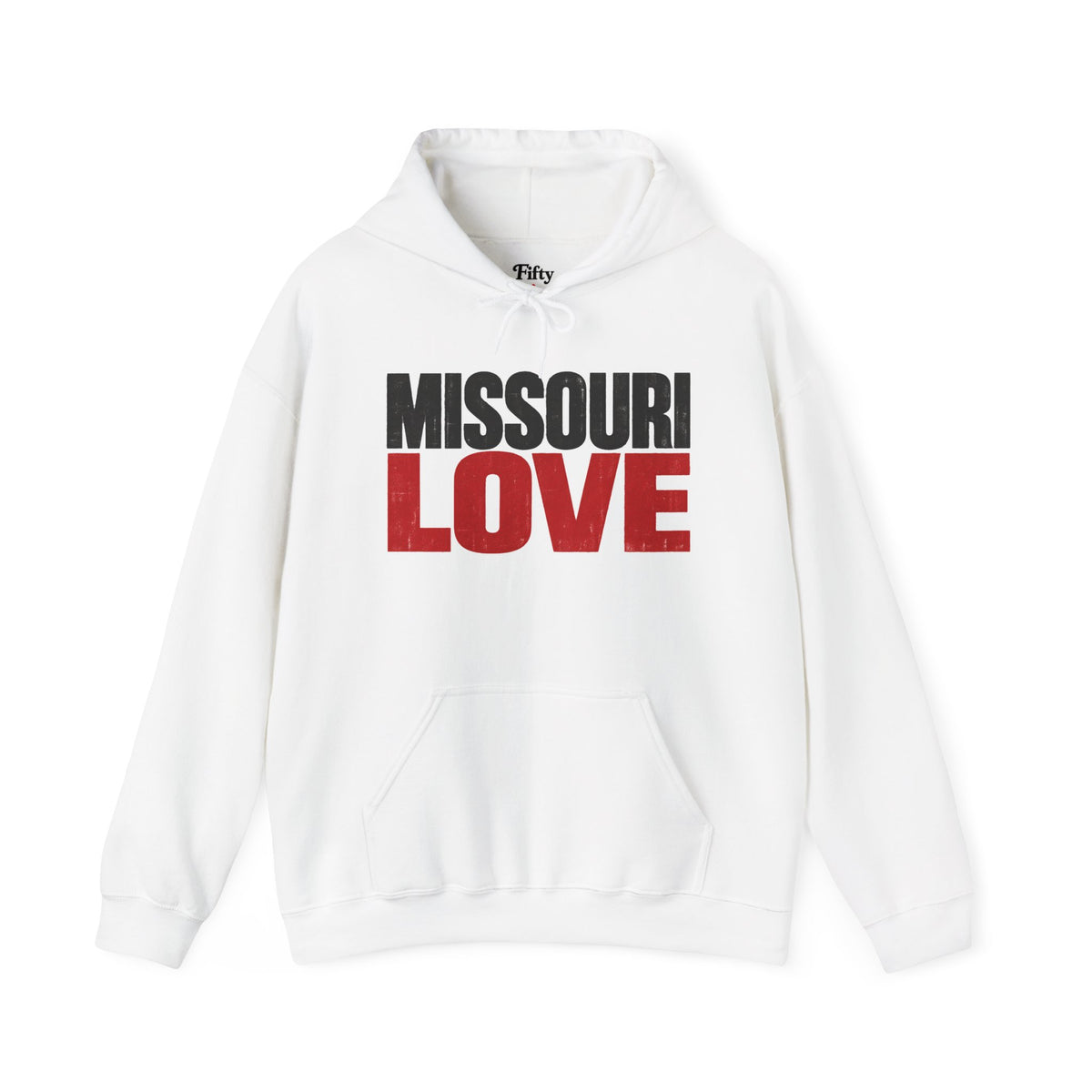 Missouri Love Unisex Hoodie State Name Graphic