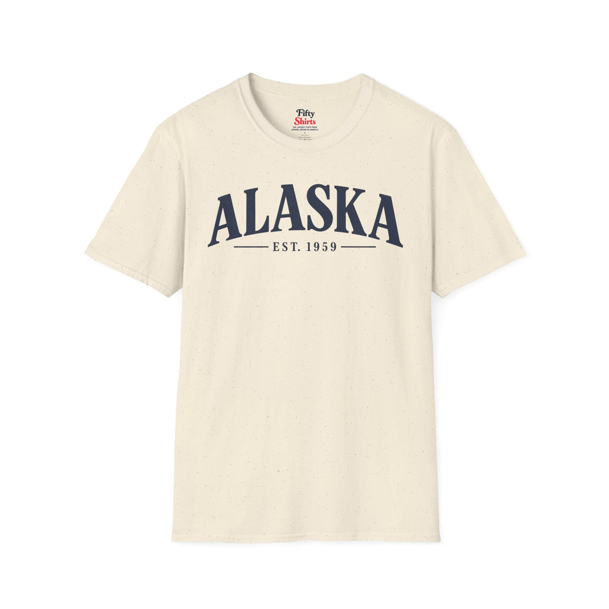 Alaska Est 1959 Unisex Softstyle T Shirt State Name Graphic Tee