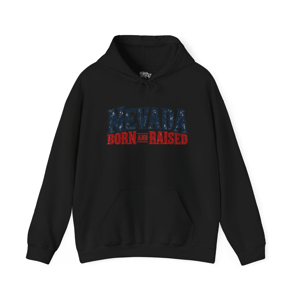 Nevada Born and Raised Classic Ranchwear Unisex Hoodie Graphic