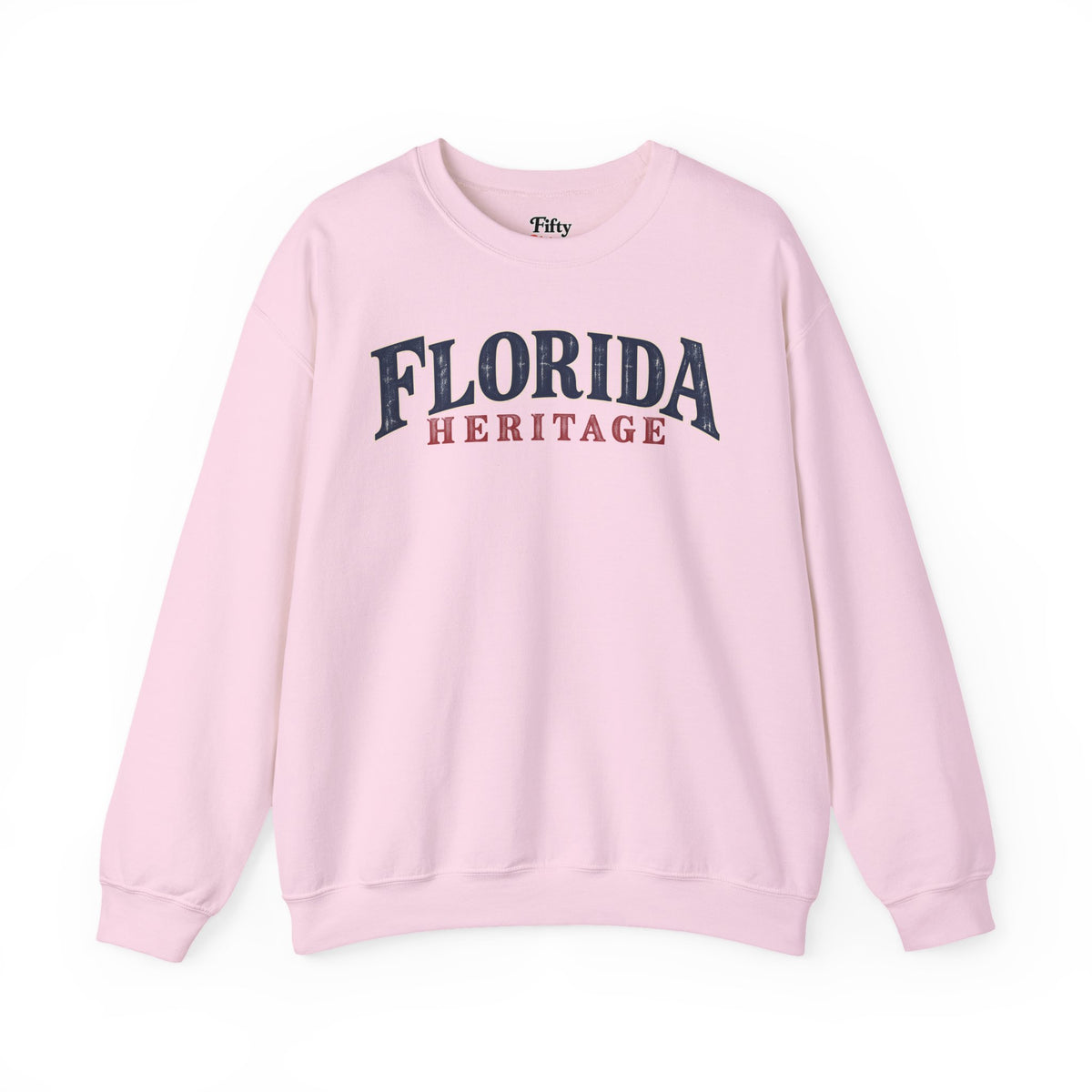 Florida Heritage Unisex Crewneck Sweatshirt State Name Graphic