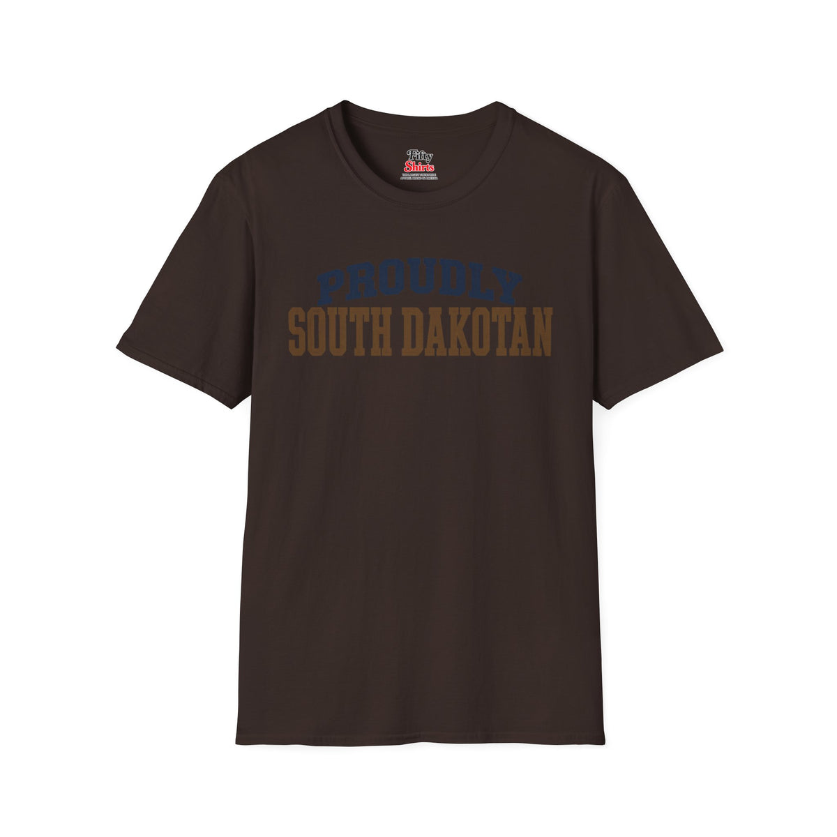 Proudly South Dakotan Dakota Unisex Softstyle T Shirt State Name Graphic Tee