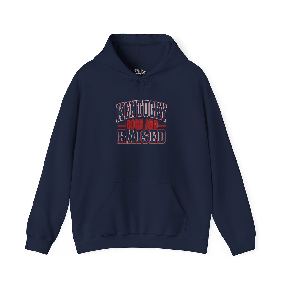 Kentucky Born and Raised Timeless Heritage Unisex Hoodie Graphic