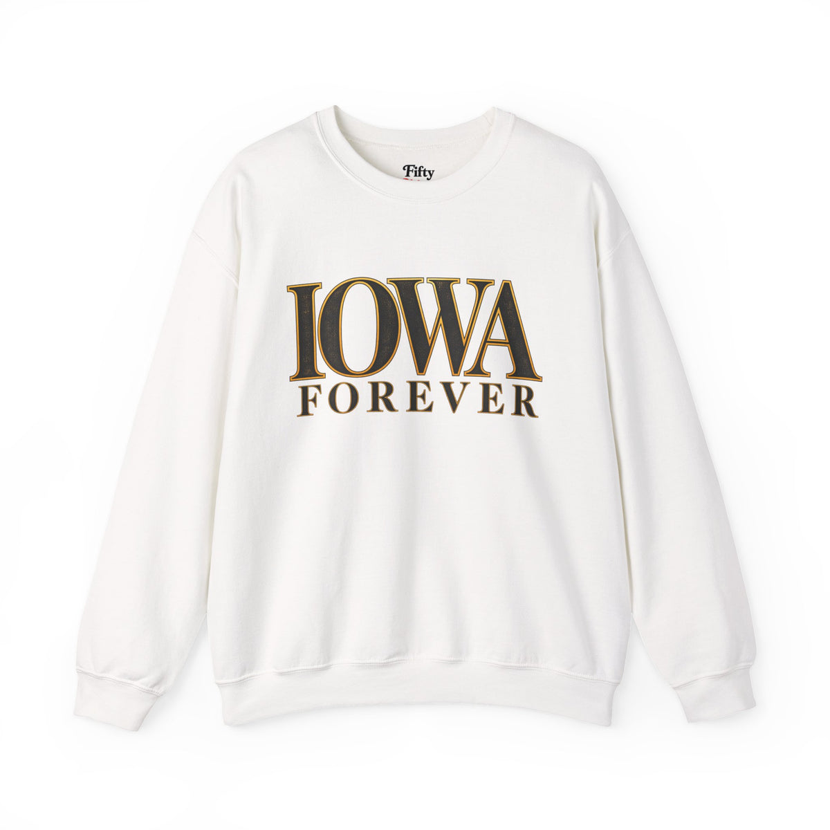 Iowa Forever Unisex Crewneck Sweatshirt State Name Graphic