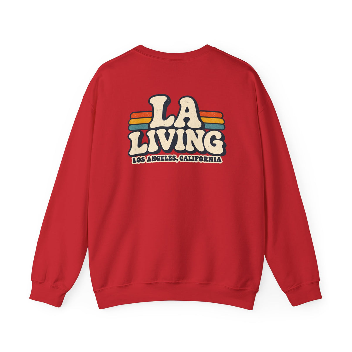 LA Living Los Angeles Unisex Crewneck Sweatshirt Graphic