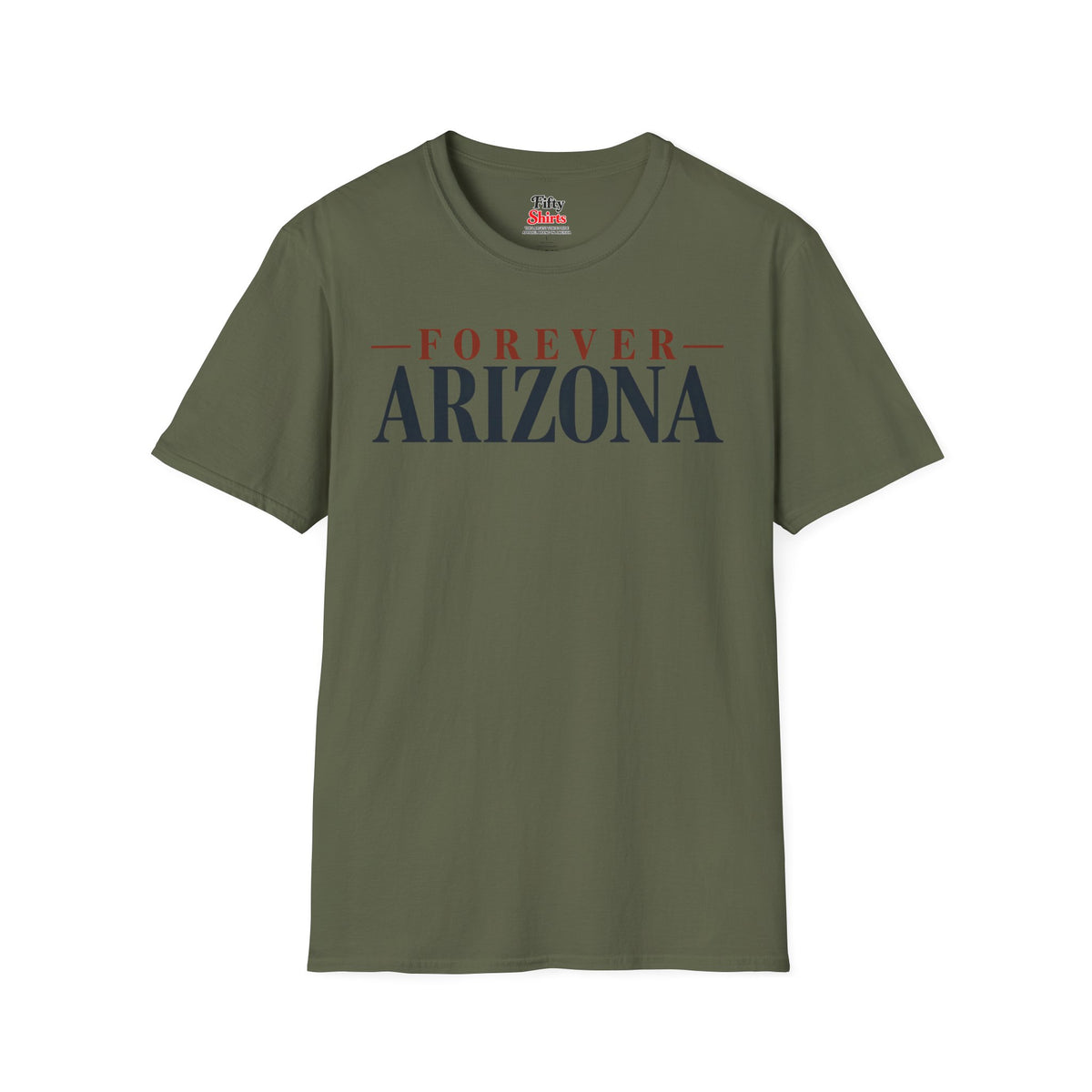 Forever Arizona Unisex Softstyle T Shirt State Name Graphic Tee