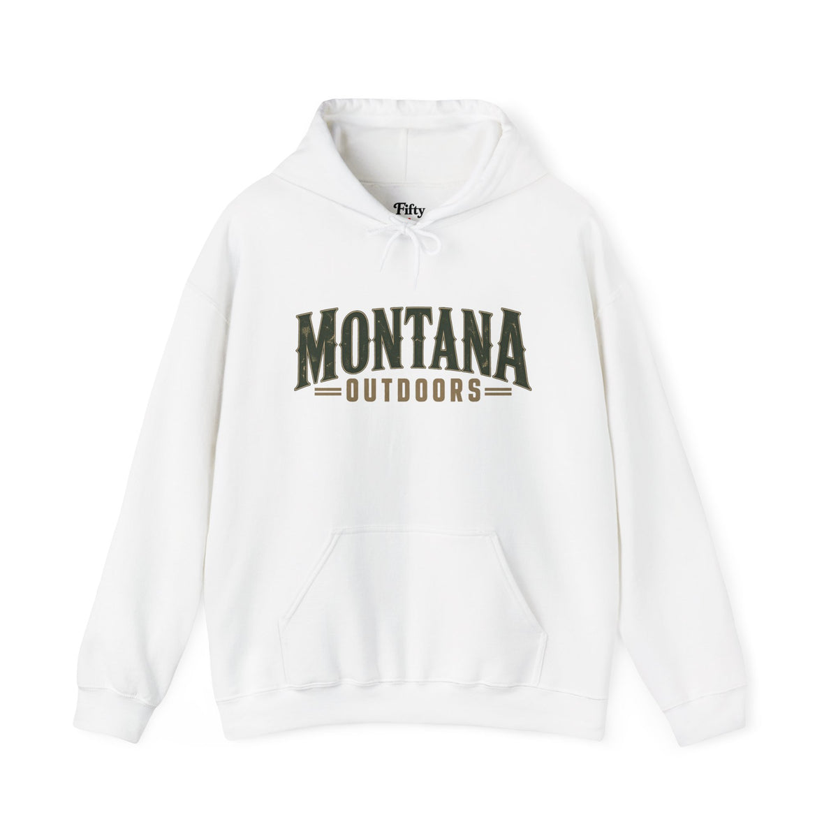 Montana Outdoors Unisex Hoodie State Name Graphic