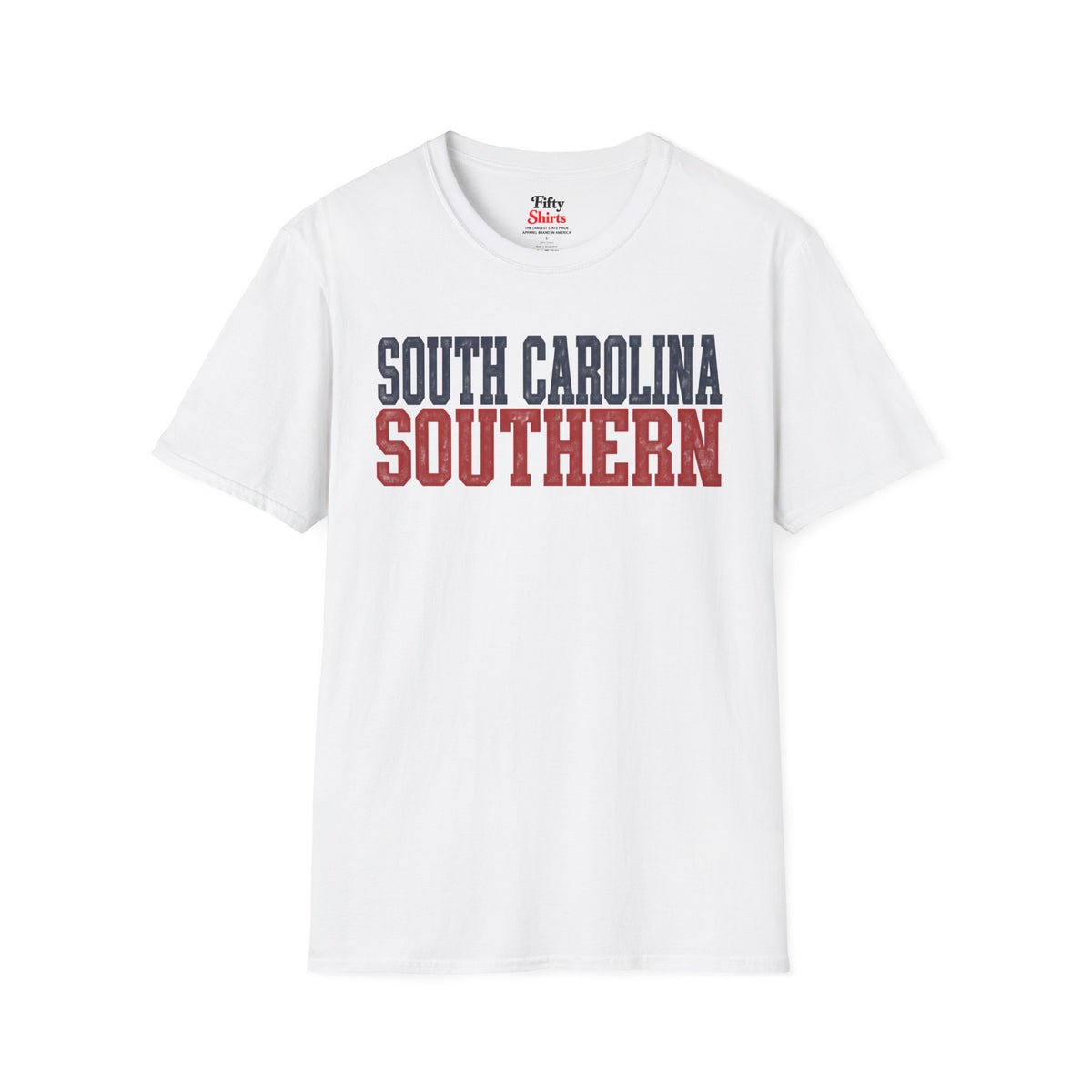 South Carolina Southern Unisex Softstyle T Shirt State Name Graphic Tee