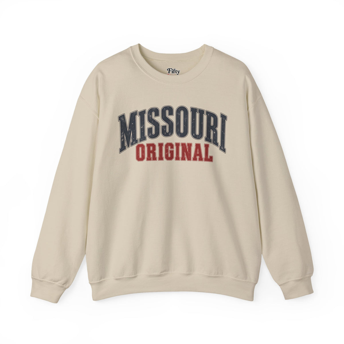 Missouri Original Unisex Crewneck Sweatshirt State Name Graphic