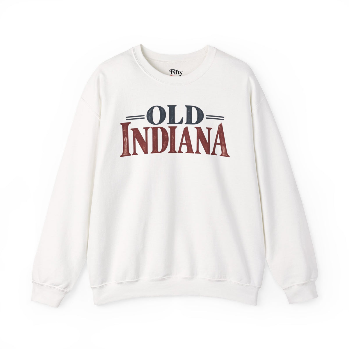 Old Indiana Unisex Crewneck Sweatshirt State Name Graphic