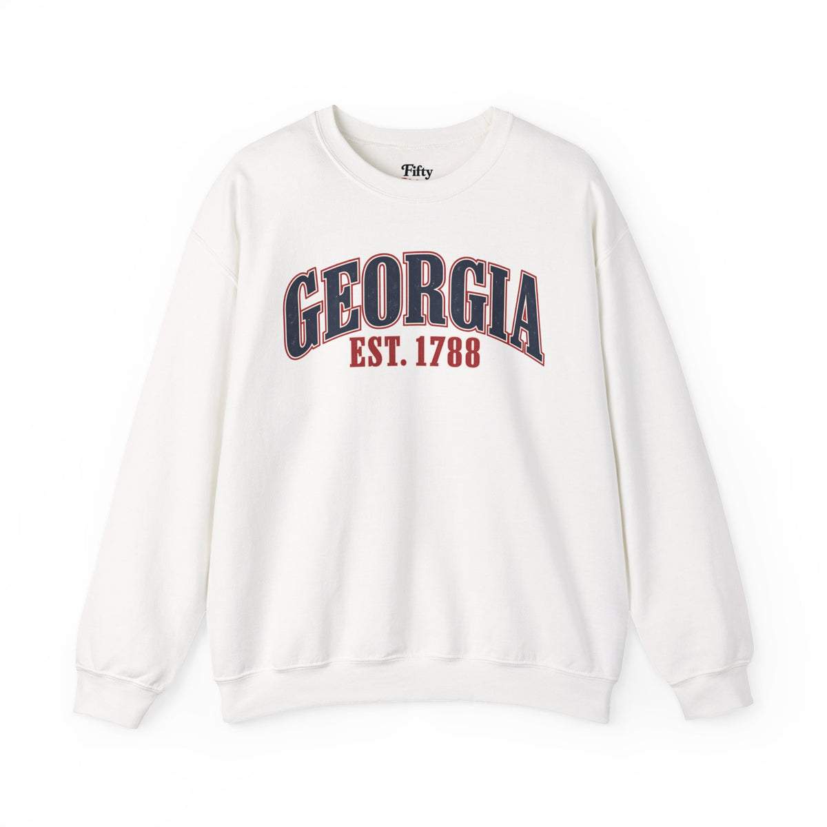 Georgia EST 1788 Unisex Crewneck Sweatshirt State Name Graphic