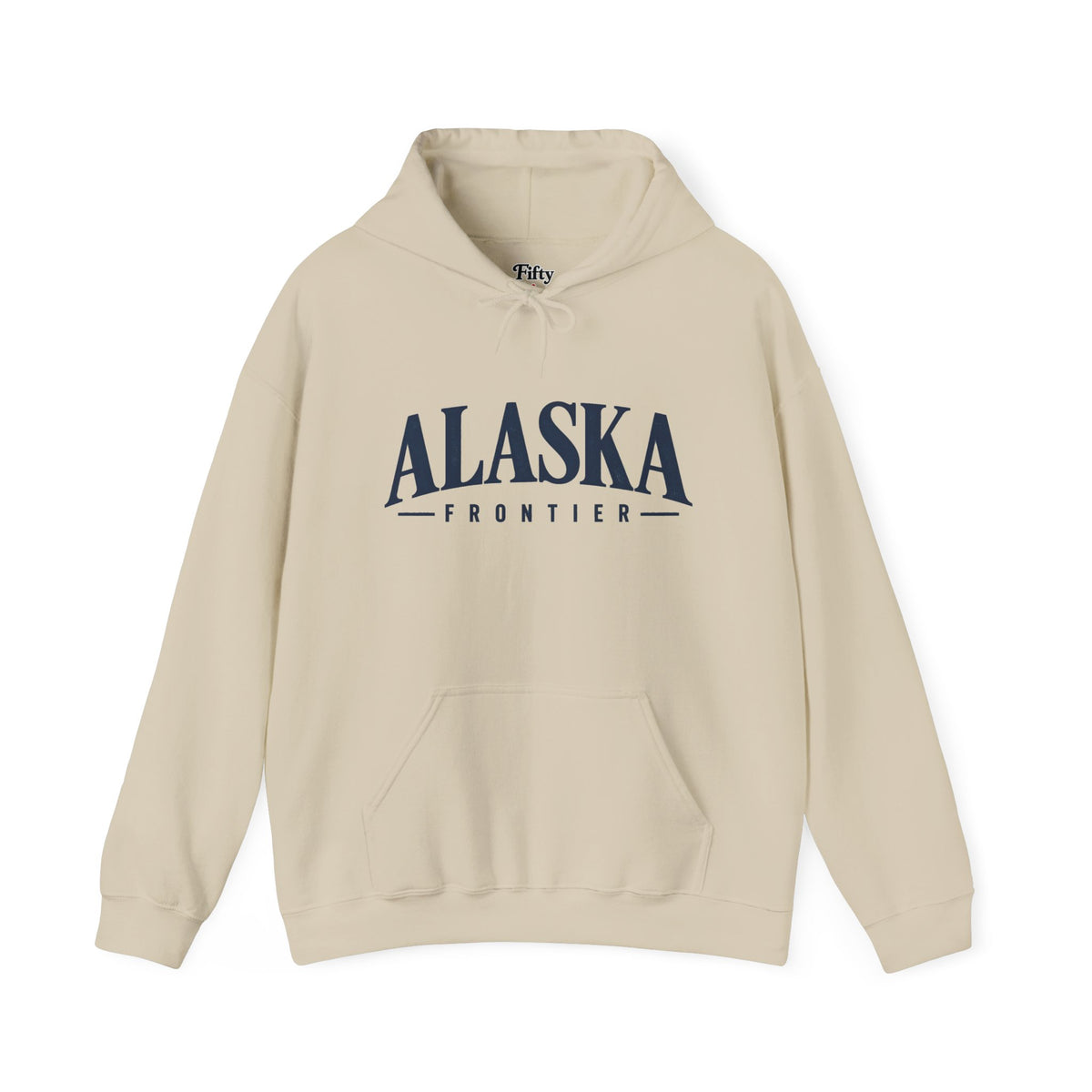 Alaska Frontier Unisex Hoodie State Name Graphic