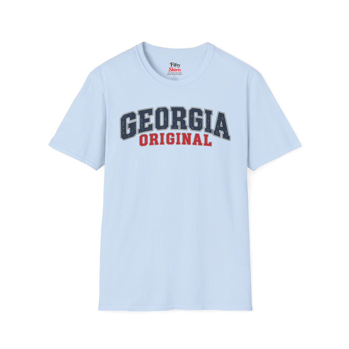 Georgia Original Unisex Softstyle T Shirt State Name Graphic Tee