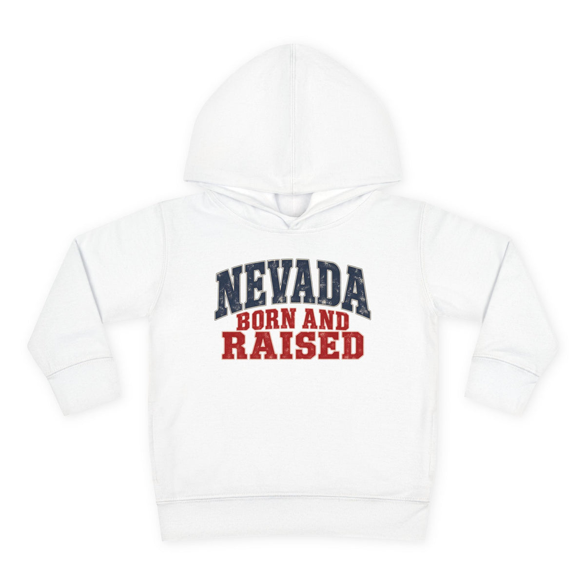 Nevada Born and Raised Desert Heritage Unisex Toddler Pullover Fleece Hoodie