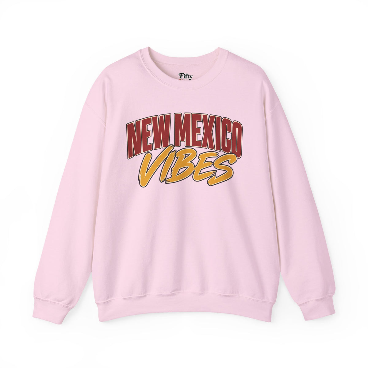 New Mexico Vibes Unisex Crewneck Sweatshirt State Name Graphic