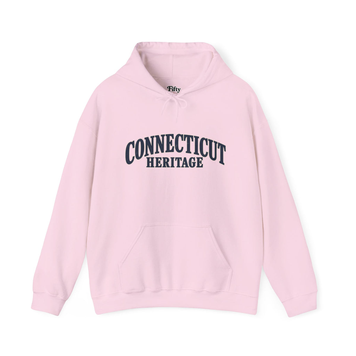 Connecticut Heritage Unisex Hoodie State Name Graphic